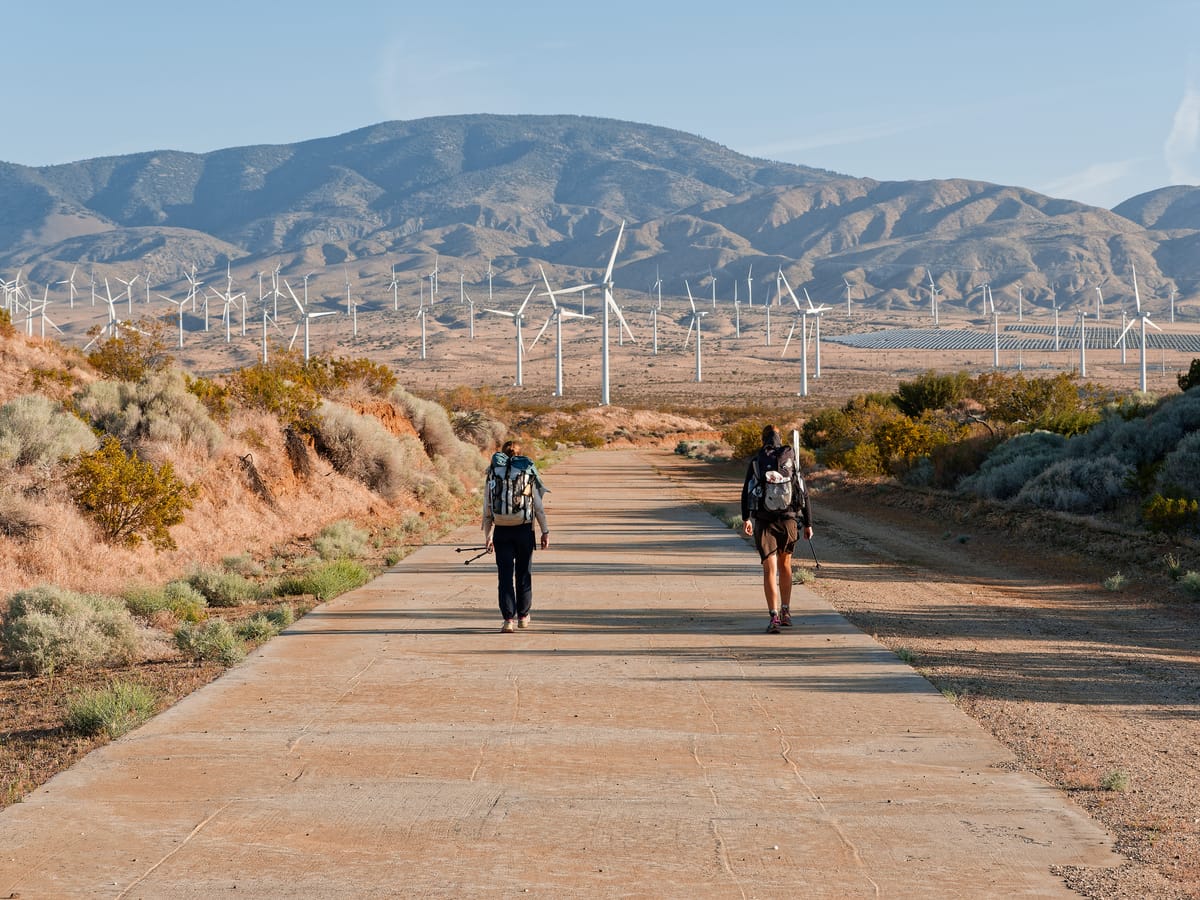 PCT The Desert - Photos