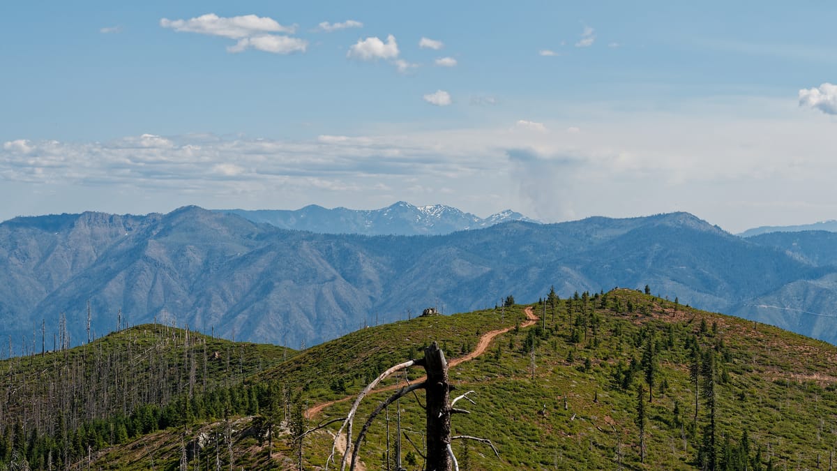 PCT Days 100 to 109 - Fire and Hailstones